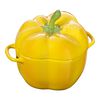 Ceramique, Cocotte 11 cm, Gelb, Keramik, small 1