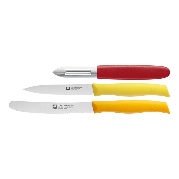 TWIN Grip, 3 Piece, Knife set, mixed Colours, large 1