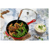 Cast Iron, 10-inch, Daily Pan With Glass Lid, Cherry, small 5