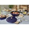 Cast Iron, 3.75 qt, Essential French Oven Lilly Lid, Dark Blue, small 8