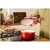 Bellamonte, Cocotte rotonda - 24 cm, rosso, small 13