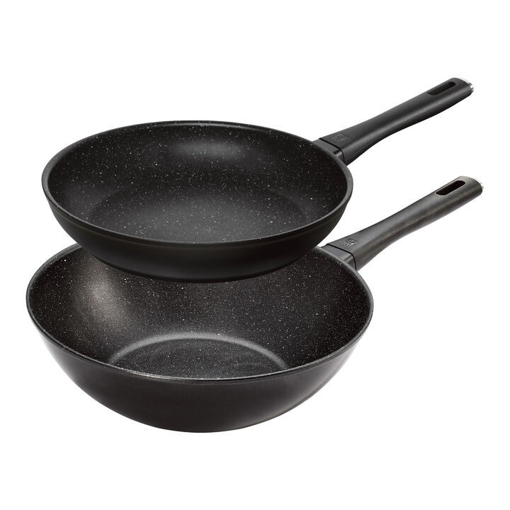 Marquina, 2 Piece aluminum Cookware set, large 1
