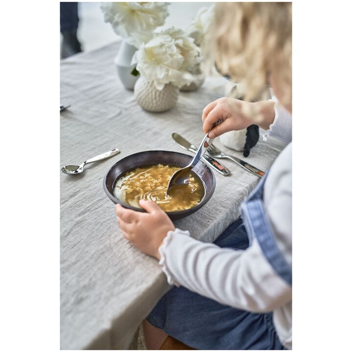 Prinzessin Emilie, 4 Piece, Children's flatware set, silver, large 4