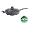 Parma Plus Ceramic, 28 cm aluminum Saute pan with lid, small 1