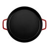Pans, 34 cm round Cast iron Paella pan, small 8