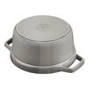 Cast Iron, 13.25 qt, Round, Cocotte, Graphite Grey - Factory Second, small 6