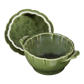 Ceramic Cocotte | Fesleğen | 13 cm | 450 ml | Enginar,,large 7