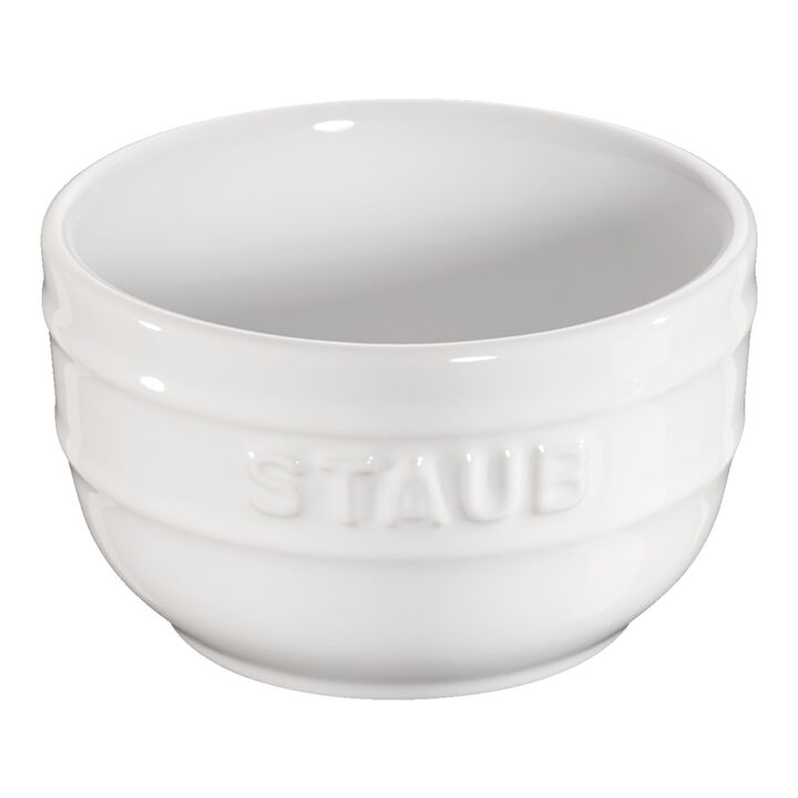 Stoneware, 3.5-inch / 2-pc, Prep Bowl Set, White, large 1
