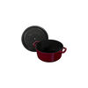 La Cocotte, Cocotte 24 cm / 3,7 l, Rond, Bordeaux, small 7