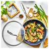 Clad CFX, 2-pc, Stainless Steel, Ceramic Coating, Non-stick, Fry Pan With Lid Set , No-Color, small 3