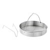 EcoQuick, Dampindsats 22 cm, 18/10 rustfrit st&aring;l, small 2