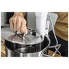 ENFINIGY, Set per cottura sous-vide con griglia e coperchio, 3-pz. / 24cm, nero / argento, Acciaio, small 3