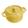 Stoneware, 3-pc, Mini Round Dutch Oven Set, Citron, small 6
