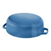 Cast Iron, 6.25 qt, French oven, French Blue - Factory Second, small 4