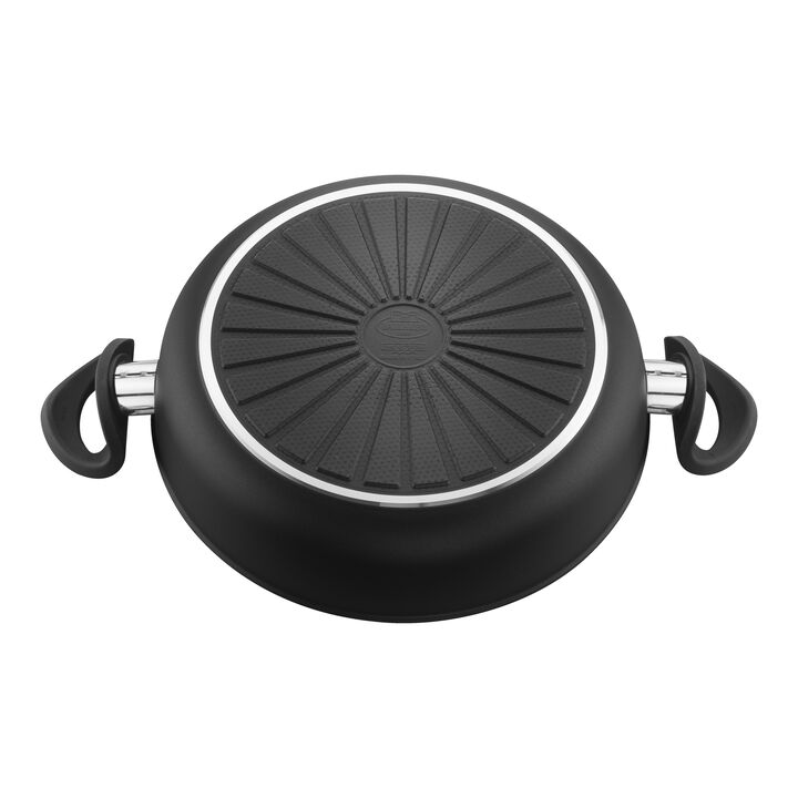 Bari, Servierpfanne mit Deckel, 28 cm, Aluminium, Keramische Antihaftbeschichtung, large 4