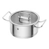 Pro, Casseruola - 24 cm, 18/10 acciaio inossidabile, small 1