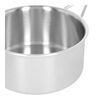 Industry 5, 3 l 18/10 Stainless Steel round Sauce pan with lid, silver, small 5