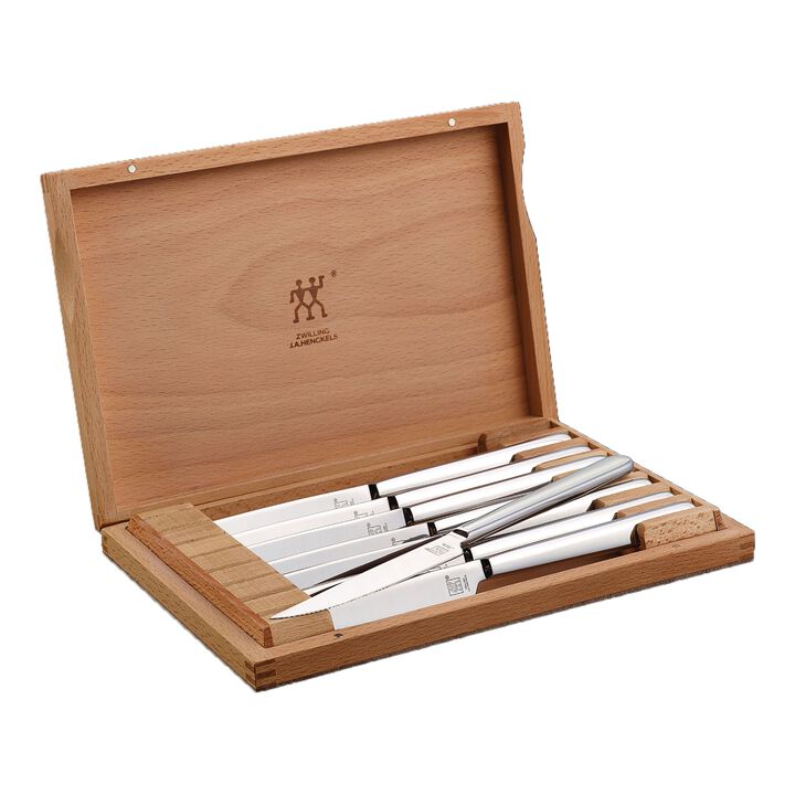 Contemporary, Steak knife set, 8 Piece, large 1