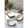 Stoneware, 3-pc, Mixed Baking Dish Set, Dark Blue, small 3