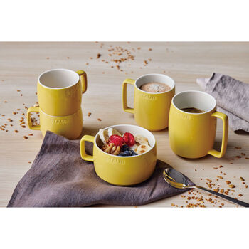 Kupa 350 ml, seramik, Citron,,large 5