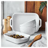 Ceramique, 4 Piece Bakeware set, white, small 4