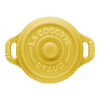 Stoneware, 3-pc, Mini Round Dutch Oven Set, Citron, small 5
