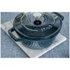 La Cocotte, 4 l cast iron round Cocotte twister, la-mer, small 9