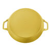 Cast Iron, 3.5 qt, Braiser With Glass Lid, Citron - Factory Second, small 3