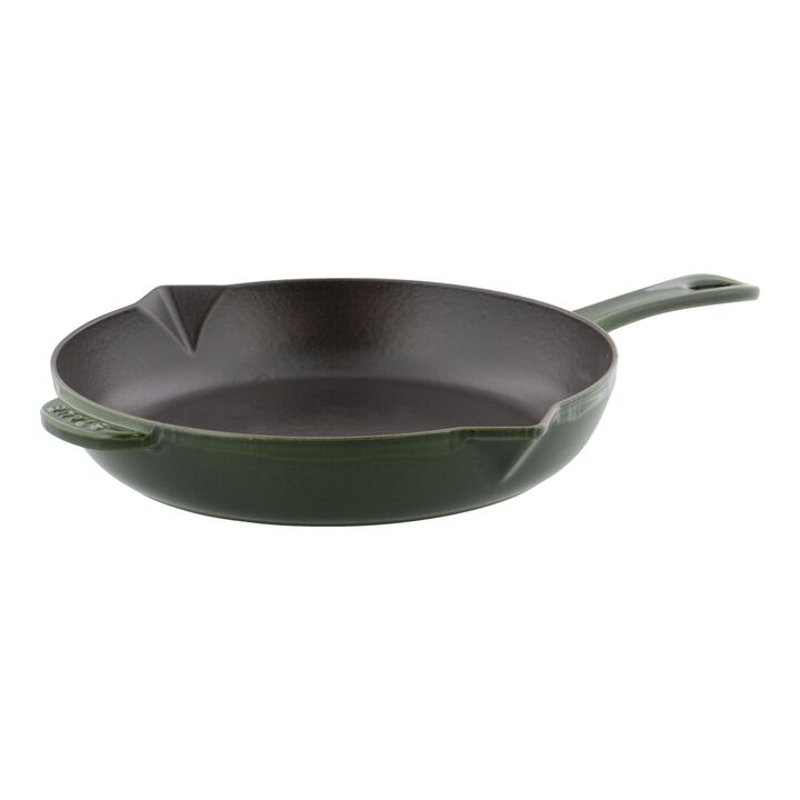 Cast Iron, 10-inch, Fry Pan, Basil, large 1