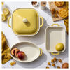 Stoneware, 4-pc, Mixed Baking Dish Set, Citron, small 2