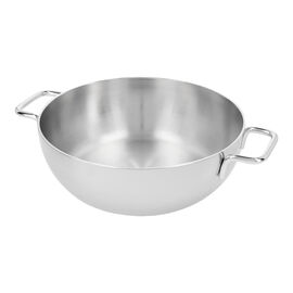 Tegame con coperchio in vetro - 24 cm, 18/10 acciaio inossidabile