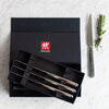 Steak Sets, 8-pc, 18/10 Stainless Steel Porterhouse Steak Knife Set In Black Presentation Box, small 8