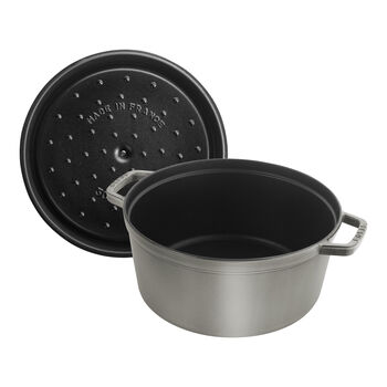 D&ouml;k&uuml;m Tencere | Grafit Gri | 30 cm | 8,4 l | yuvarlak,,large 3