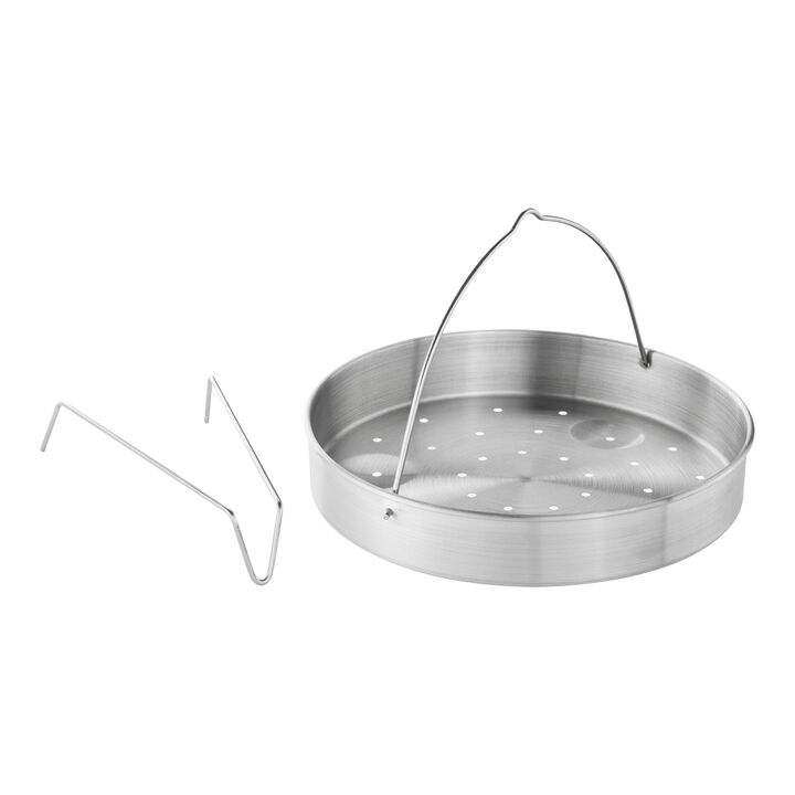 EcoQuick, Cestello per cottura a vapore, 22 cm, rotondo, 18/10 acciaio inossidabile, large 3