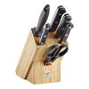 Gourmet, 7-pcs, Bloc de couteaux, Nature, small 1