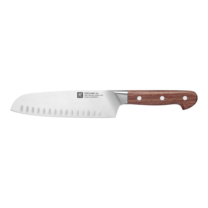Pro Wood, Santokumesser 18 cm, Kullenschliff, large 1