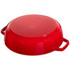 Cast Iron, 3.9 qt, Saute Pan Horse, Cherry - Factory Second, small 3