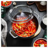 Cast Iron, 4 qt, Round, Glass Lid Dutch Oven, Graphite Grey, small 5