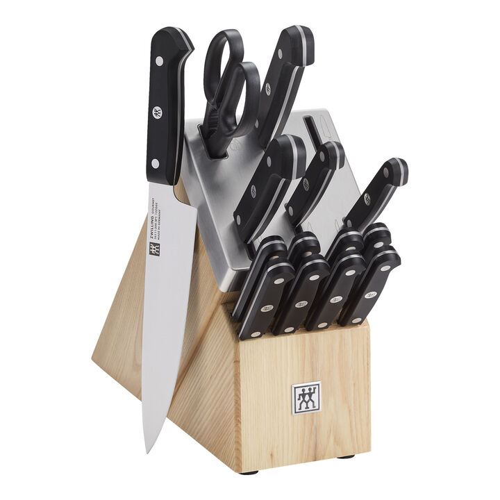 ZWILLING Gourmet, 15-pc, Knife block set, Natural, large 1