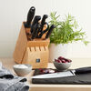 FOUR STAR, 8 Piece, KNIFE SET WITH BONUS POULTRY SHEARS, brown, small 2