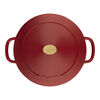 Bellamonte, Cocotte rotonda - 26 cm, rosso, small 6
