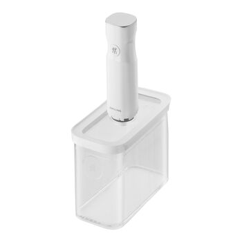 CUBE Saklama Kabı 2M / 21 cm, şeffaf-beyaz,,large 5
