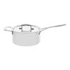 Industry 5, Casseruola con manico con coperchio - 22 cm, 18/10 acciaio inossidabile, small 1