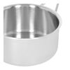 Industry 5, 2.2 l 18/10 Stainless Steel round Sauce pan with lid, silver, small 5