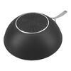 Alu Pro 5, 30 cm / 12 inch aluminum Wok flat bottom, small 6