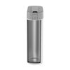Thermo, Bouteille isotherme, 450 ml, Blanc-Gris, small 5
