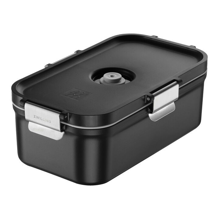 Fresh & Save, Vacuum lunch box, PP, black, large 3