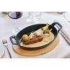 Specialities, Plat &agrave; four 24 cm, Oval, Noir, small 2