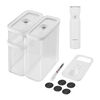 Fresh & Save CUBE, CUBE Vacuum Starter Set, 6-pc, Grey, small 1