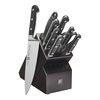 Professional S, 10-pc, Block Set with Black Rubberwood Block, No-Color, small 1